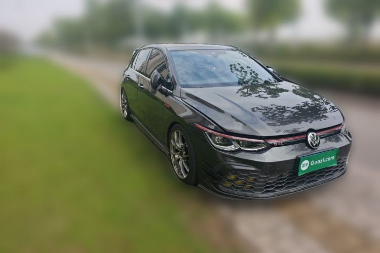 Used Volkswagen Golf GTI 2021 380TSI DSG GTI Front Right 45 Deg