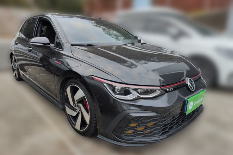 Used Volkswagen Golf GTI 2021 380TSI DSG GTI Front Right 45 Deg