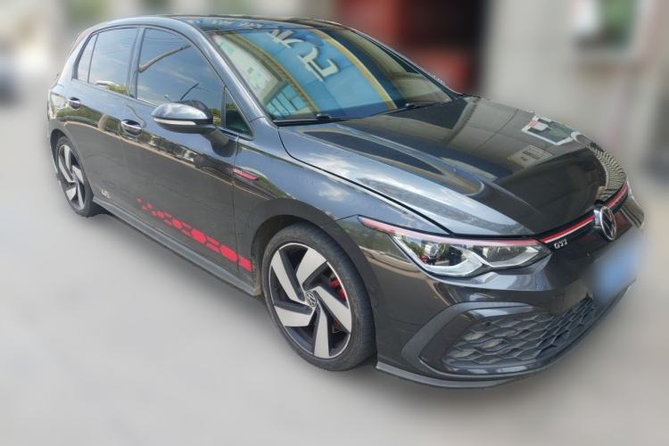 Used Volkswagen Golf GTI 2021 380TSI DSG GTI Front Right 45 Deg