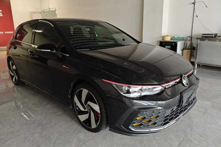 Used Volkswagen Golf GTI 2021 380TSI DSG GTI Front Right 45 Deg