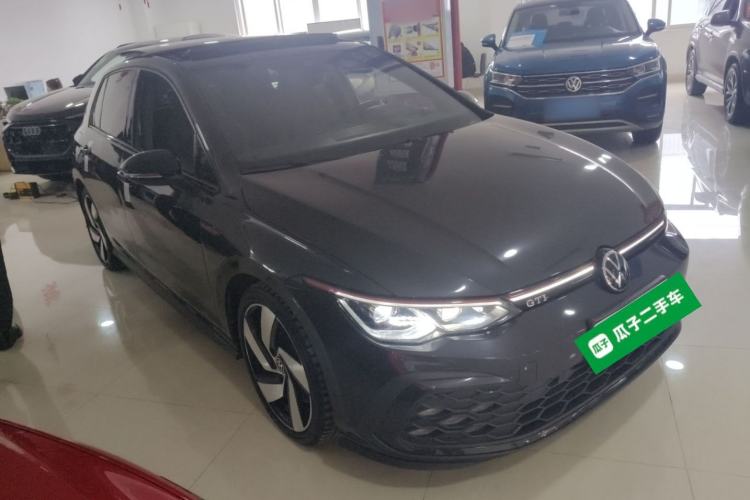 Used Volkswagen Golf GTI 2021 380TSI DSG GTI Front Right 45 Deg