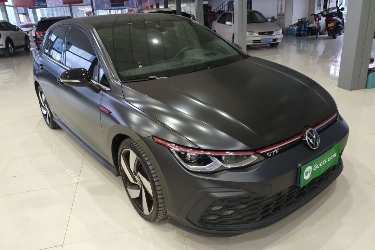 Used Volkswagen Golf GTI 2021 380TSI DSG GTI Front Right 45 Deg