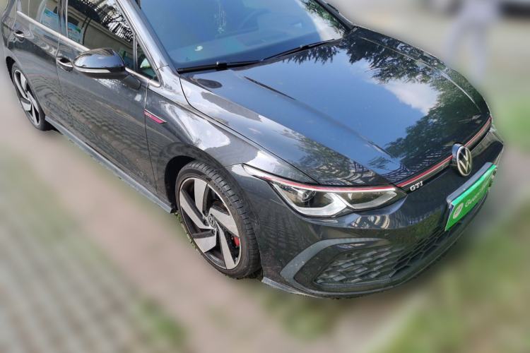 Used Volkswagen Golf GTI 2021 380TSI DSG GTI Front Right 45 Deg