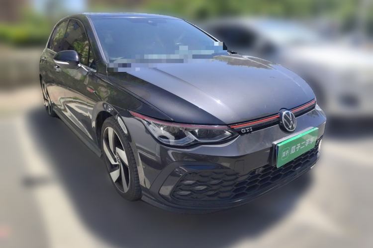 Used Volkswagen Golf GTI 2021 380TSI DSG GTI Front Right 45 Deg