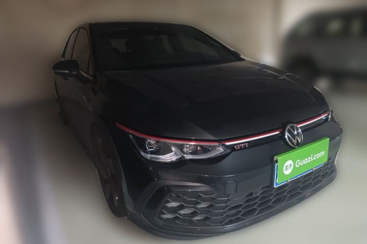 Used Volkswagen Golf GTI 2021 380TSI DSG GTI Front Right 45 Deg