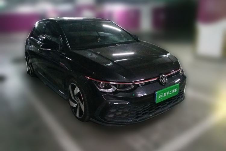 Used Volkswagen Golf GTI 2021 380TSI DSG GTI Front Right 45 Deg