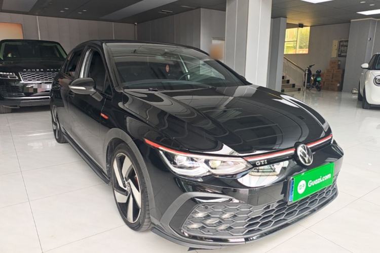 Used Volkswagen Golf GTI 2021 380TSI DSG GTI Front Right 45 Deg