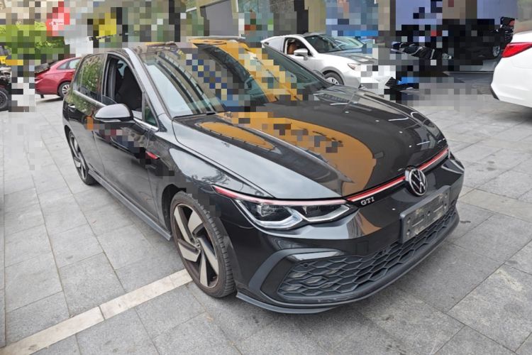 Used Volkswagen Golf GTI 2021 380TSI DSG GTI Front Right 45 Deg