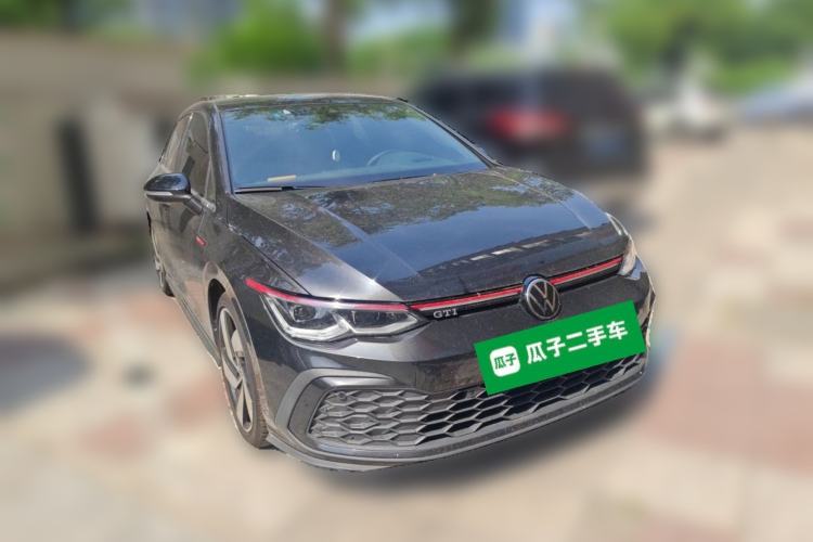 Used Volkswagen Golf GTI 2021 380TSI DSG GTI Front Right 45 Deg