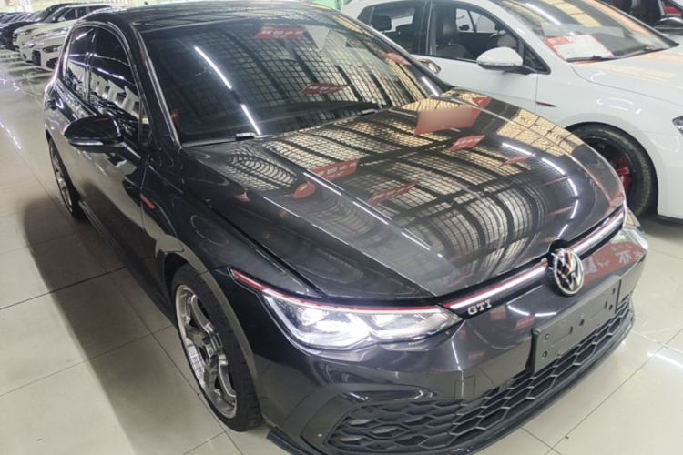 Used Volkswagen Golf GTI 2021 380TSI DSG GTI Front Right 45 Deg