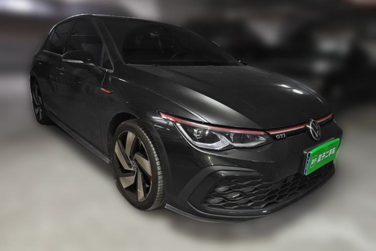 Used Volkswagen Golf GTI 2021 380TSI DSG GTI Front Right 45 Deg