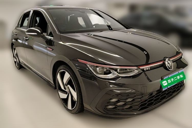 Used Volkswagen Golf GTI 2021 380TSI DSG GTI Front Right 45 Deg