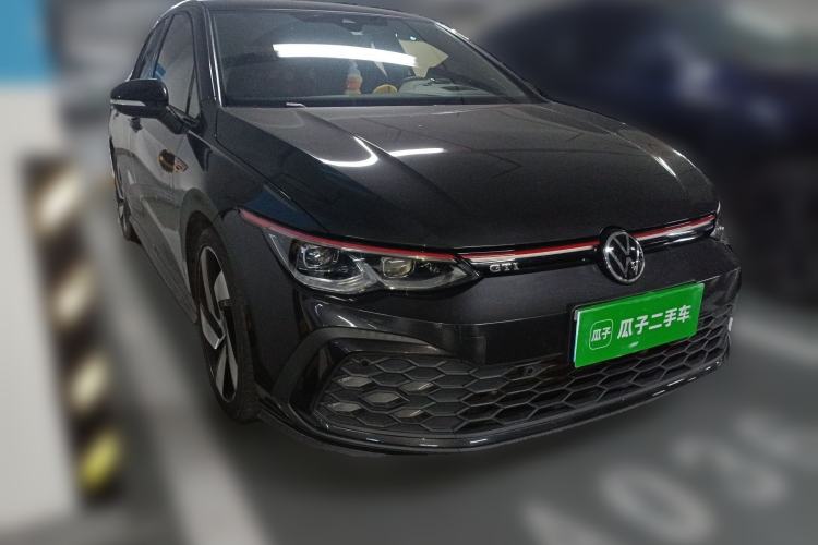 Used Volkswagen Golf GTI 2021 380TSI DSG GTI Front Right 45 Deg
