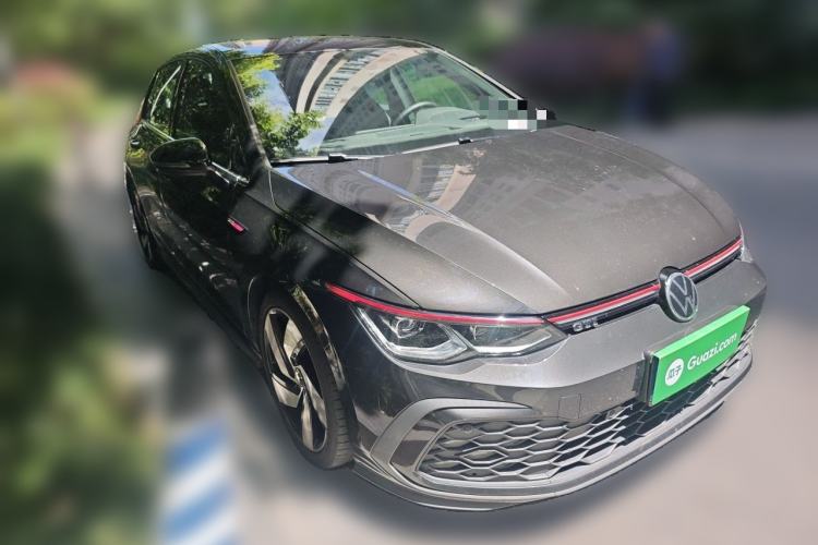 Used Volkswagen Golf GTI 2021 380TSI DSG GTI Front Right 45 Deg