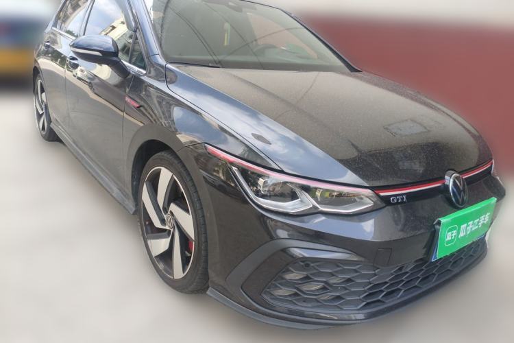 Used Volkswagen Golf GTI 2021 380TSI DSG GTI Front Right 45 Deg