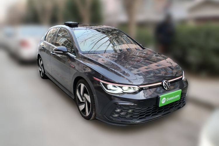 Used Volkswagen Golf GTI 2021 Facelift 380TSI DSG GTI Front Right 45 Deg