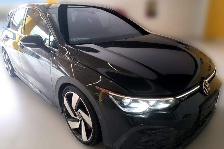 Used Volkswagen Golf GTI 2021 380TSI DSG GTI Front Right 45 Deg