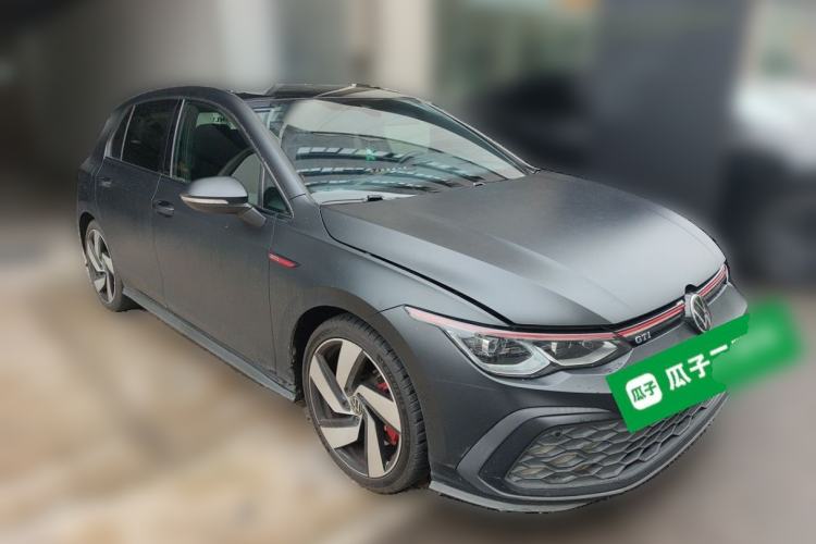 Used Volkswagen Golf GTI 2021 380TSI DSG GTI Front Right 45 Deg