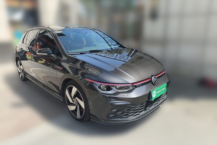Used Volkswagen Golf GTI 2021 380TSI DSG GTI Front Right 45 Deg