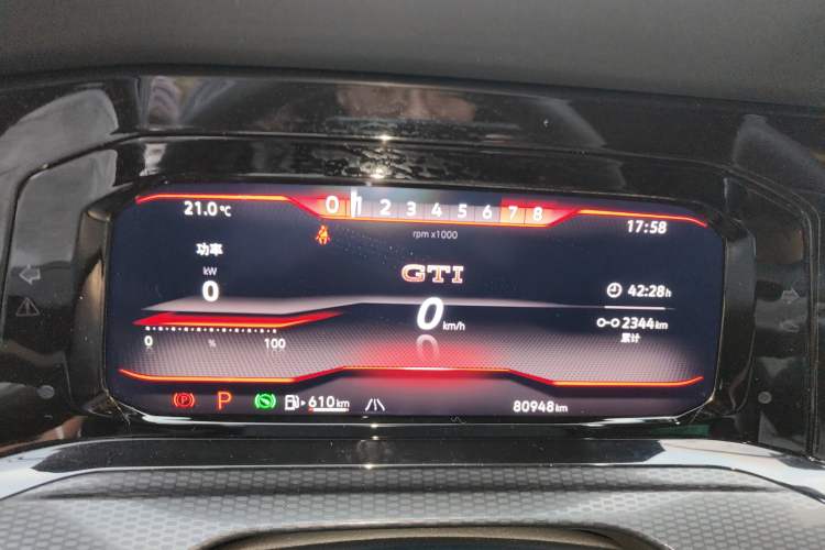 Used Volkswagen Golf GTI 2021 380TSI DSG GTI Instrument Cluster