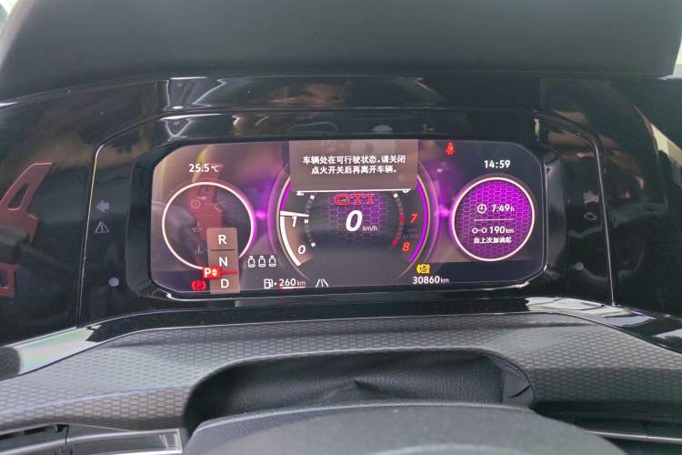 Used Volkswagen Golf GTI 2021 Facelift 380TSI DSG GTI Instrument Cluster
