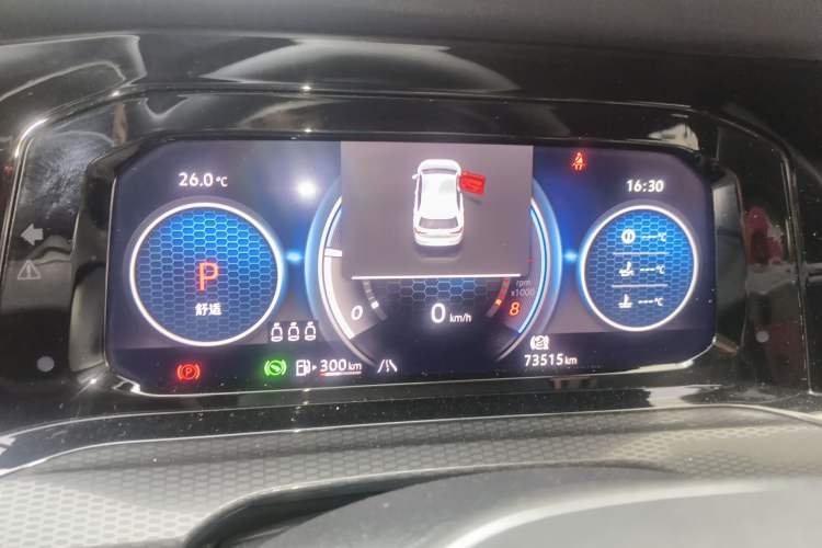 Used Volkswagen Golf GTI 2021 380TSI DSG GTI Odometer Close Up