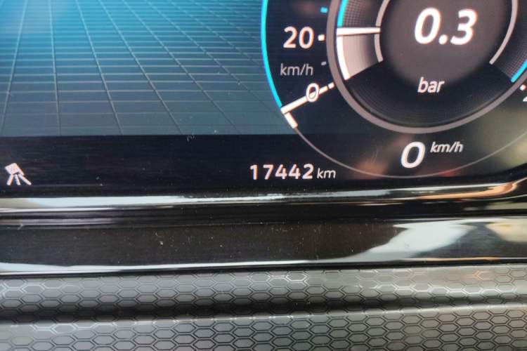 Used Volkswagen Golf GTI 2021 Facelift 380TSI DSG GTI Odometer Close Up