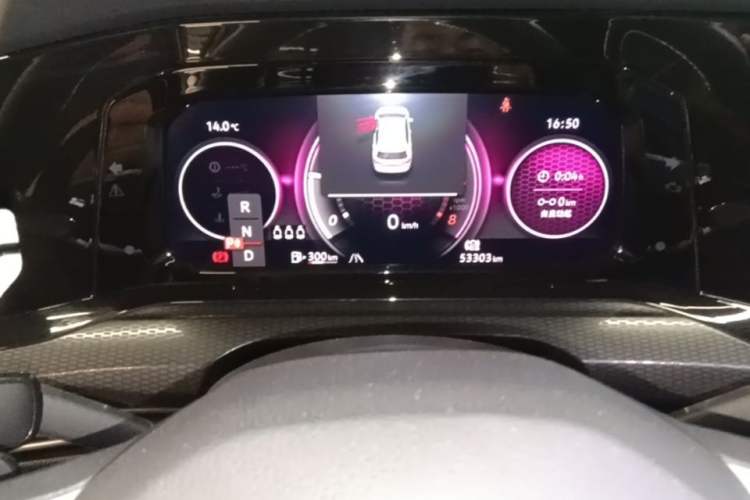 Used Volkswagen Golf GTI 2021 380TSI DSG GTI Odometer Close Up