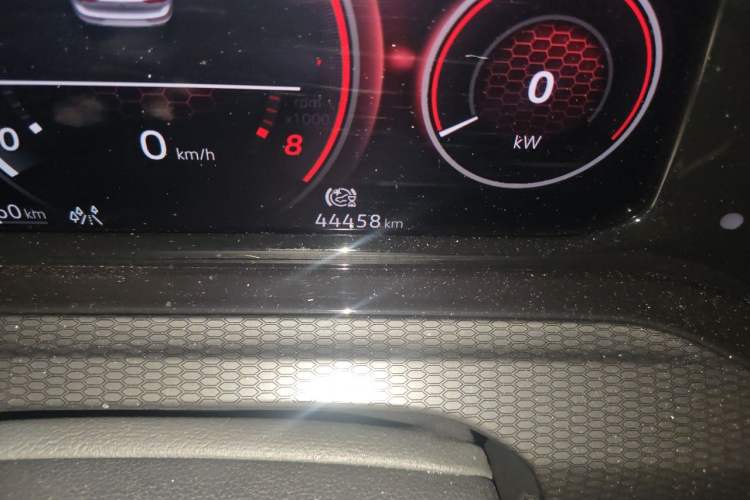 Used Volkswagen Golf GTI 2021 380TSI DSG GTI Odometer Close Up