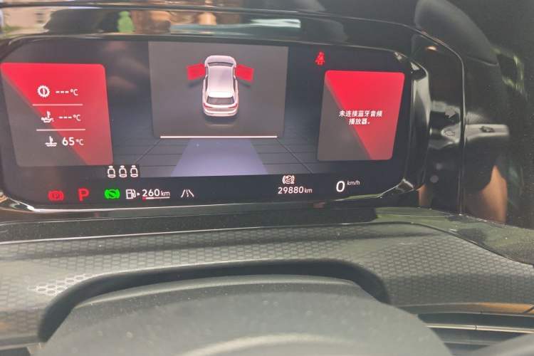 Used Volkswagen Golf GTI 2021 380TSI DSG GTI Odometer Close Up