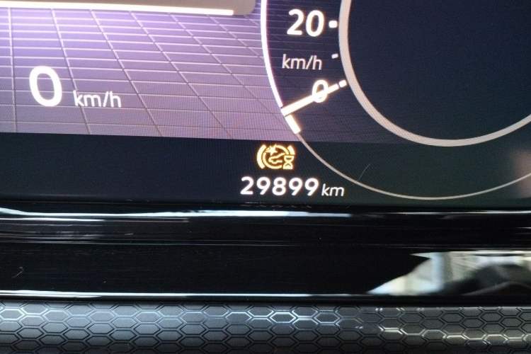 Used Volkswagen Golf GTI 2021 Facelift 380TSI DSG GTI Odometer Close Up