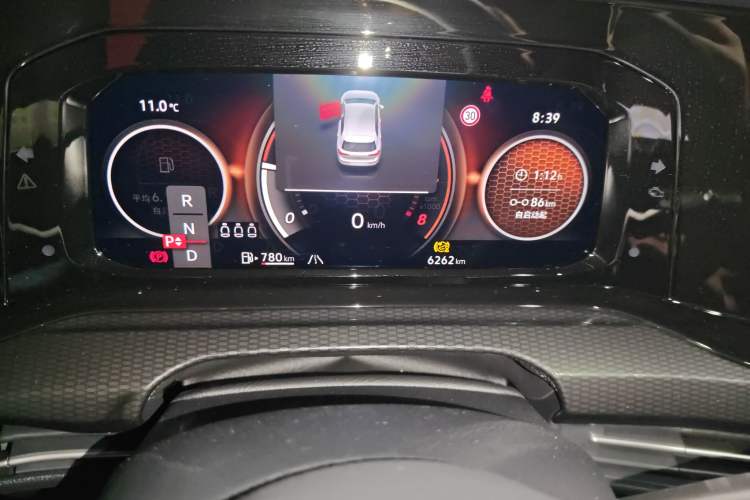 Used Volkswagen Golf GTI 2021 380TSI DSG GTI Odometer Close Up