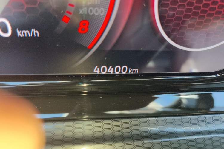 Used Volkswagen Golf GTI 2021 380TSI DSG GTI Odometer Close Up