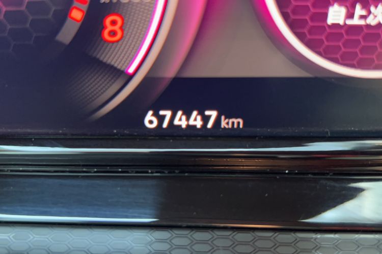 Used Volkswagen Golf GTI 2021 Facelift 380TSI DSG GTI Odometer Close Up