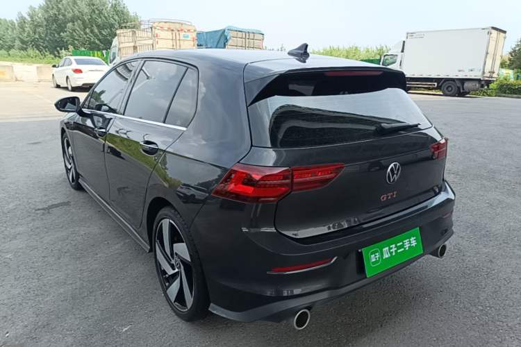Used Volkswagen Golf GTI 2021 380TSI DSG GTI Rear Left 45 Deg