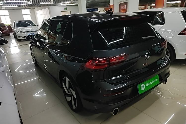 Used Volkswagen Golf GTI 2021 380TSI DSG GTI Rear Left 45 Deg