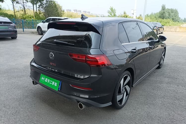 Used Volkswagen Golf GTI 2021 380TSI DSG GTI Rear Right 45 Deg