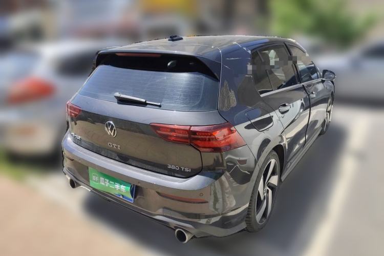 Used Volkswagen Golf GTI 2021 380TSI DSG GTI Rear Right 45 Deg