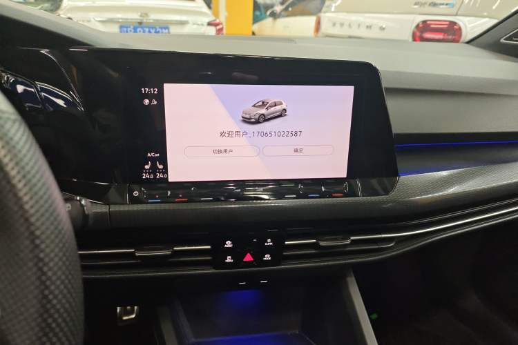 Used Volkswagen Golf GTI 2021 380TSI DSG GTI Audio And AC Panel