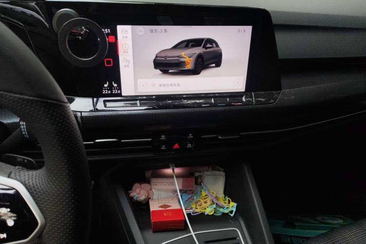Used Volkswagen Golf GTI 2021 380TSI DSG GTI Audio And AC Panel