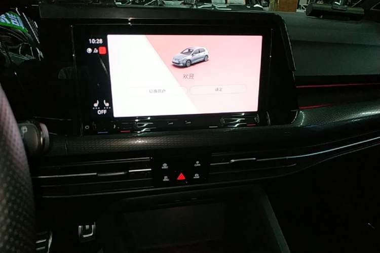 Used Volkswagen Golf GTI 2021 Facelift 380TSI DSG GTI Audio And AC Panel