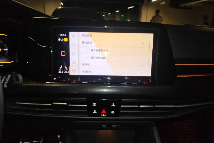Used Volkswagen Golf GTI 2021 380TSI DSG GTI Audio And AC Panel