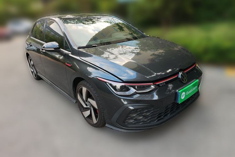 Used Volkswagen Golf GTI 2021 380TSI DSG GTI Front Right 45 Deg