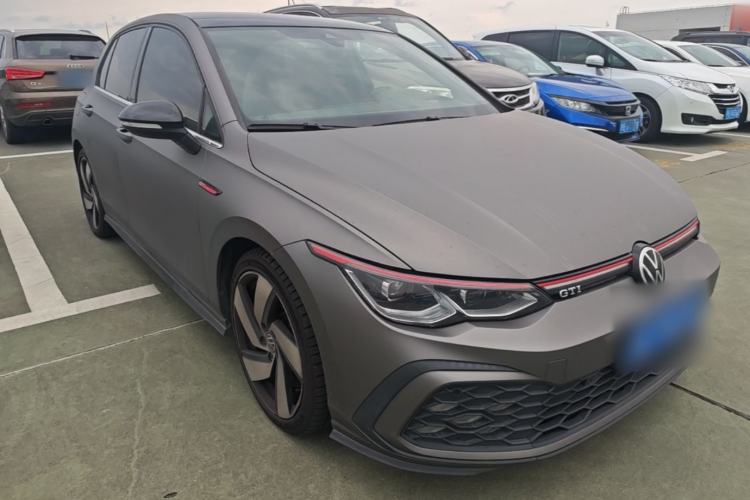 Used Volkswagen Golf GTI 2021 380TSI DSG GTI Front Right 45 Deg