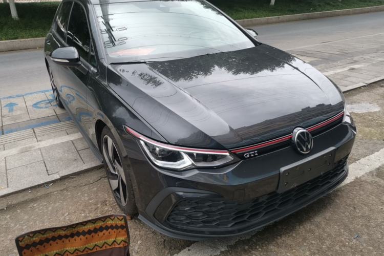 Used Volkswagen Golf GTI 2021 380TSI DSG GTI Front Right 45 Deg