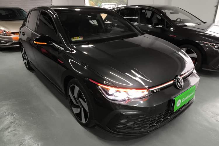 Used Volkswagen Golf GTI 2021 380TSI DSG GTI Front Right 45 Deg