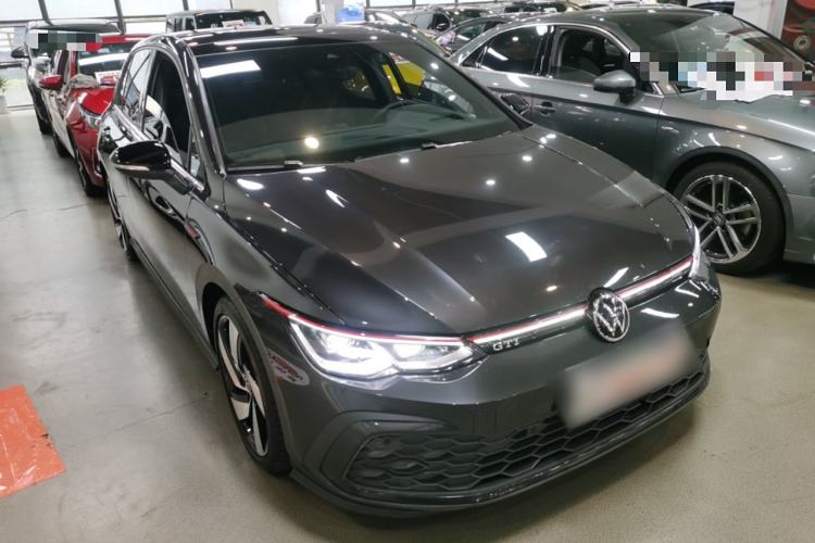 Used Volkswagen Golf GTI 2021 380TSI DSG GTI Front Right 45 Deg