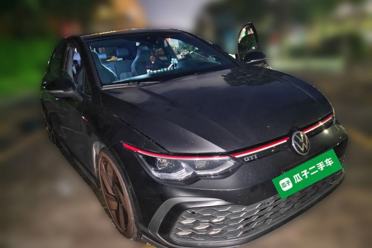 Used Volkswagen Golf GTI 2021 380TSI DSG GTI Front Right 45 Deg