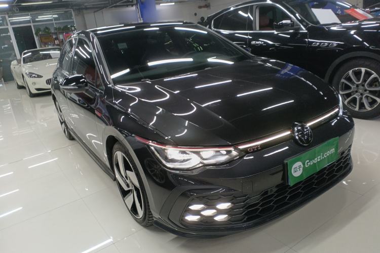 Used Volkswagen Golf GTI 2021 380TSI DSG GTI Front Right 45 Deg