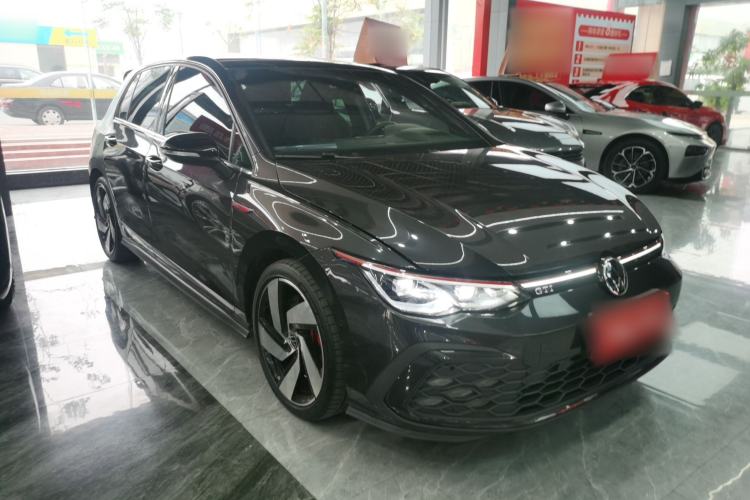 Used Volkswagen Golf GTI 2021 380TSI DSG GTI Front Right 45 Deg